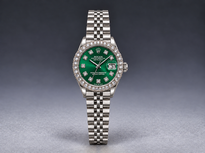 Rolex 26mm Datejust Stainless Steel Women’s Watch – Custom Dial Colors