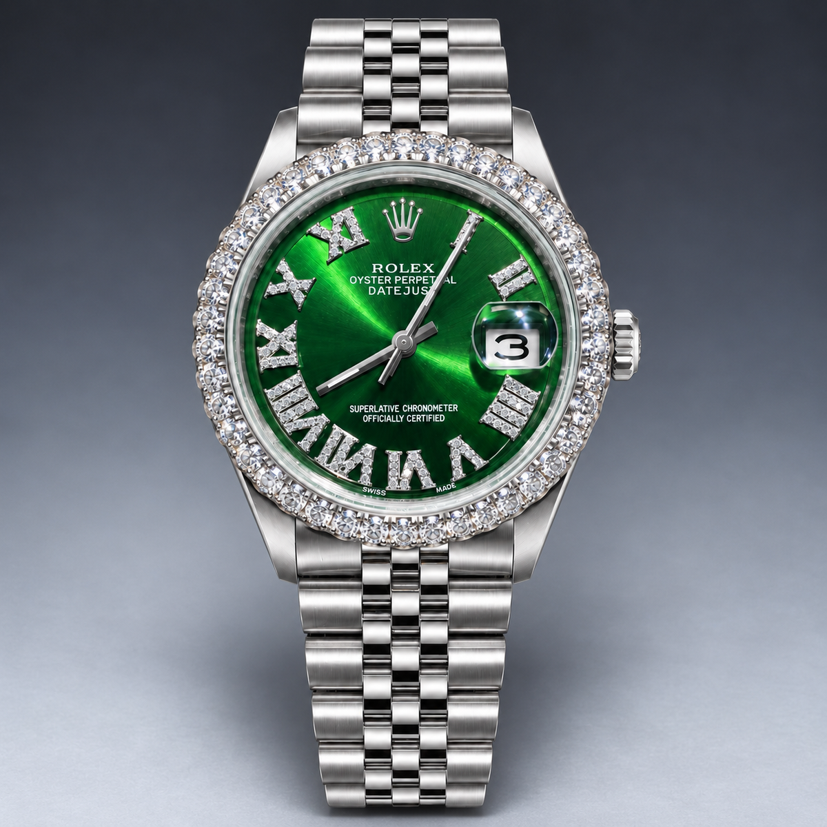 Rolex 36MM Datejust Two Tone & Stainless Steel Models With Box