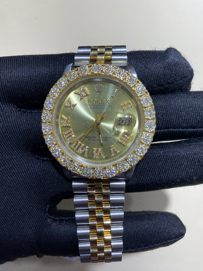 Rolex 36MM Datejust Two Tone & Stainless Steel Models With Box