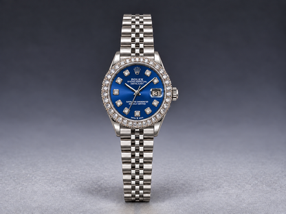 Rolex 26mm Datejust Stainless Steel Women’s Watch – Custom Dial Colors