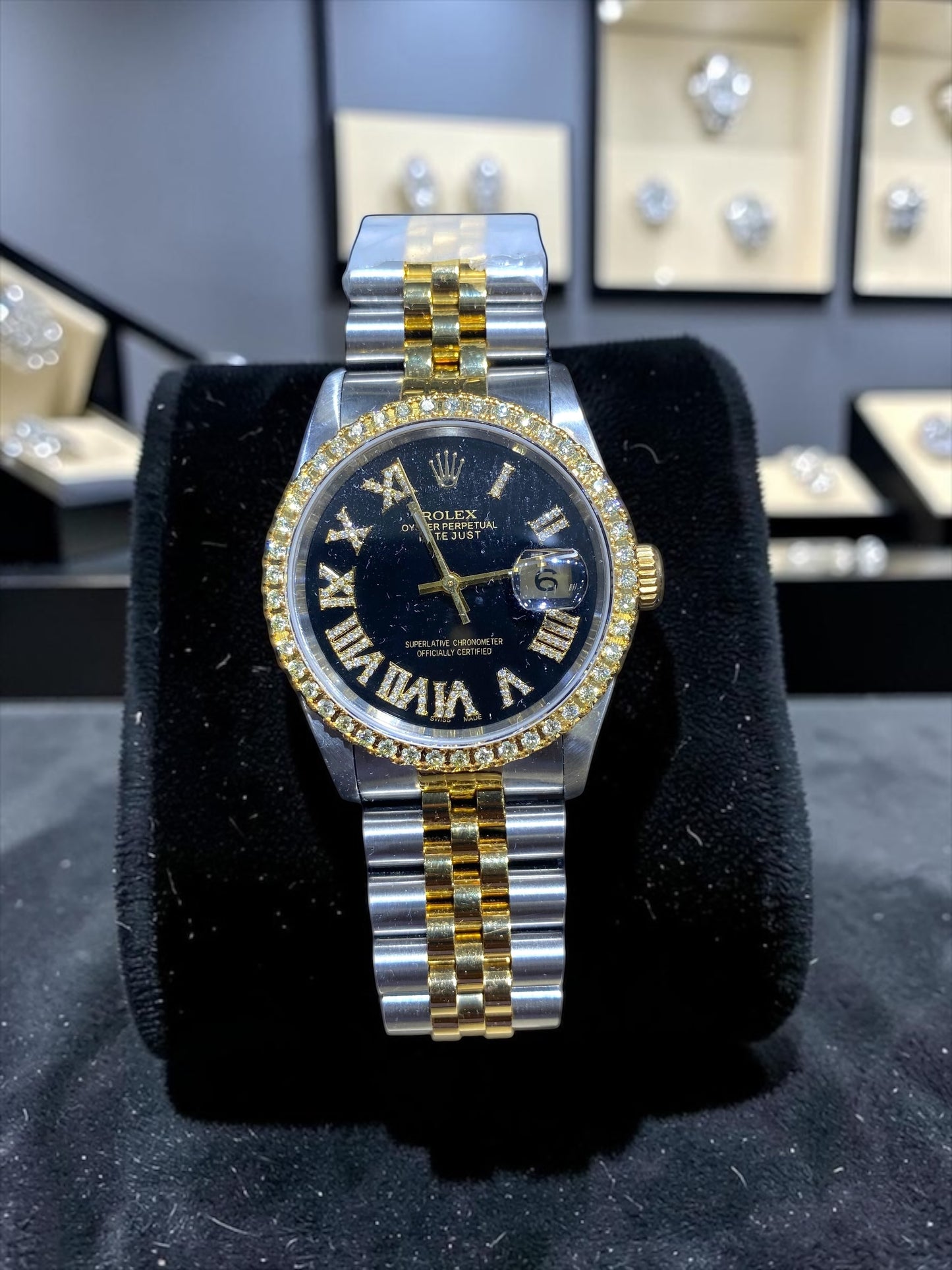 Rolex 36MM Datejust Two Tone & Stainless Steel Models With Box