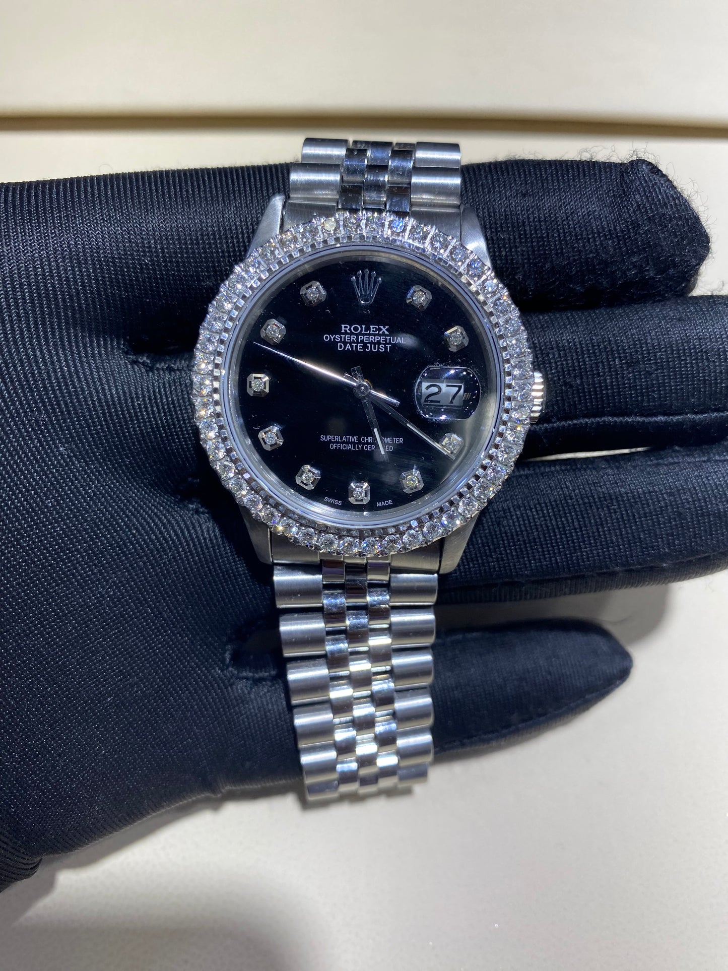 Rolex 36MM Datejust Two Tone & Stainless Steel Models With Box