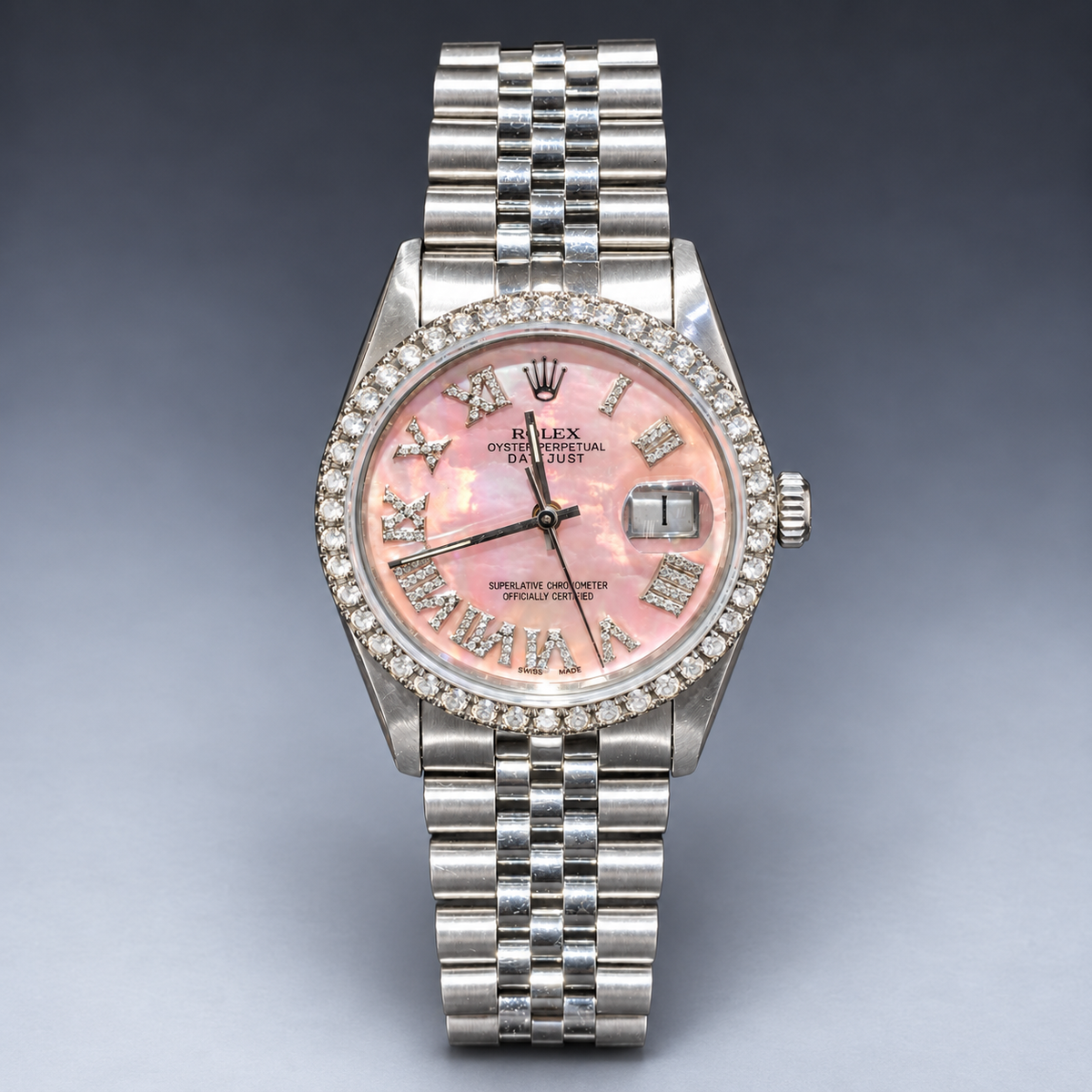Rolex 36MM Datejust Two Tone & Stainless Steel Models With Box