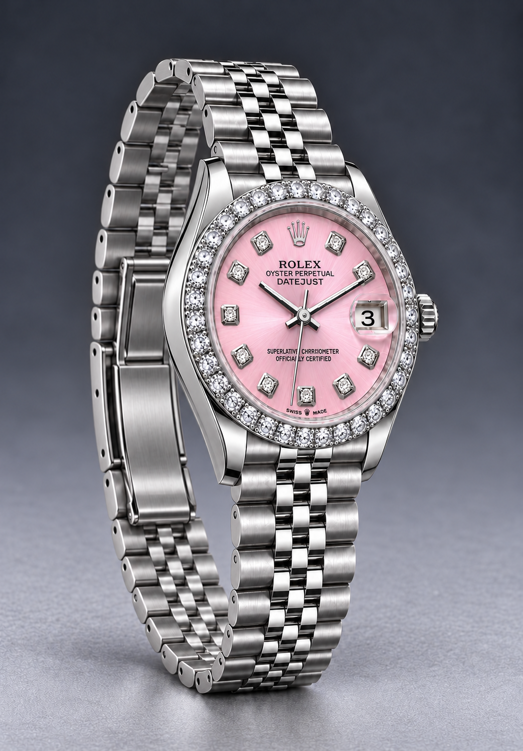 Rolex 26mm Datejust Stainless Steel Women’s Watch – Custom Dial Colors
