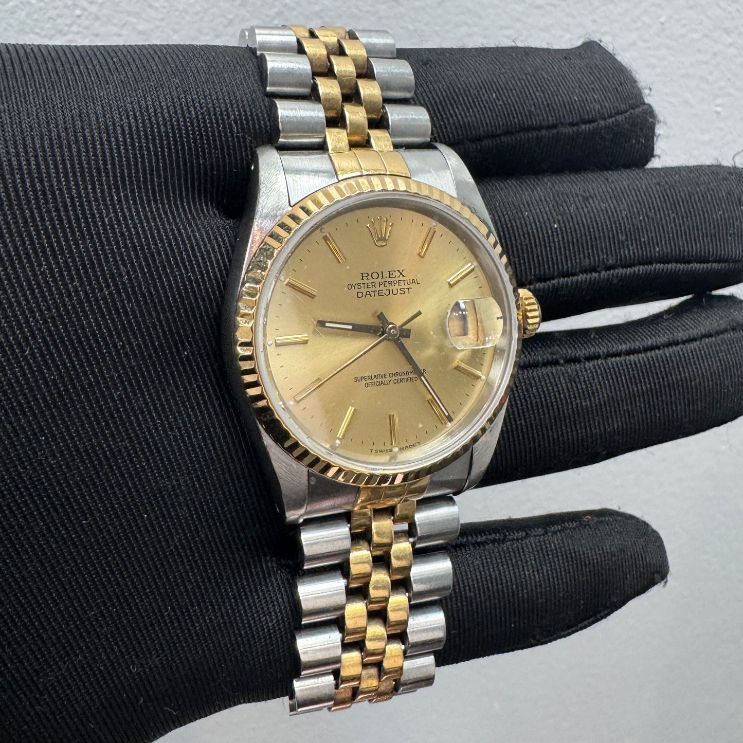 Rolex Datejust 36mm Two-Tone – Champagne Dial – Jubilee Bracelet | Vintage Luxury Classic