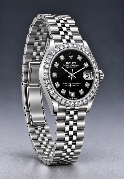 Rolex 26mm Datejust Stainless Steel Women’s Watch – Custom Dial Colors