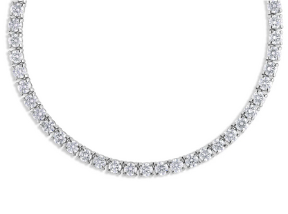 10K Natural Diamond 10 Pointer Tennis Chain