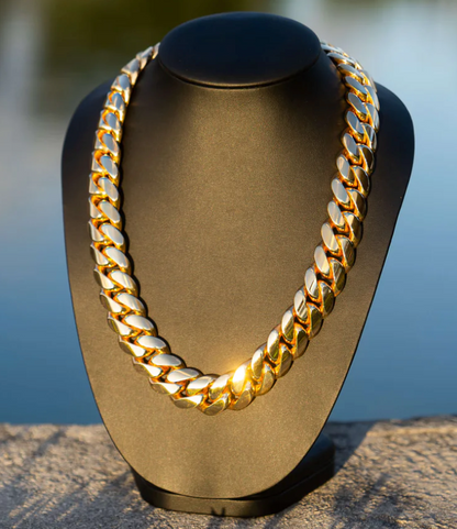Handmade Miami Cuban Link Chains In 10 & 14k Solid