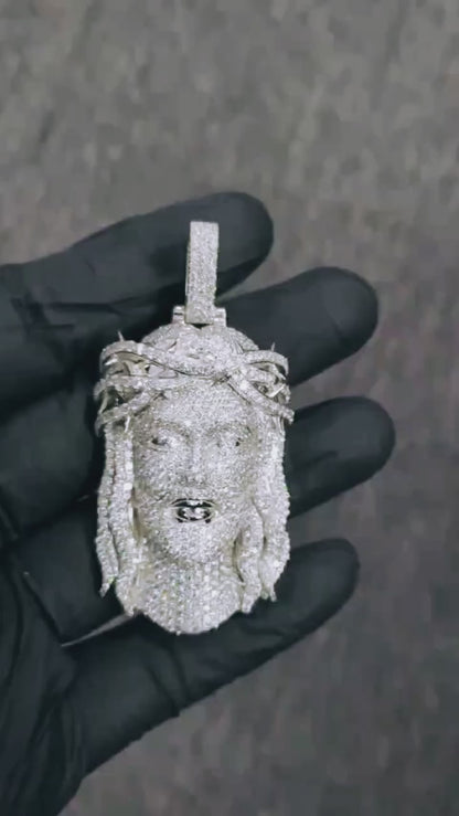 Exclusive 1-of-1 Lazo The Jeweller Jesus Pendant - Gold & Diamond Masterpiece