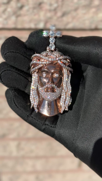 Super Exclusive 1-of-1 Lazo The Jeweller Super Jesus Pendant – Gold & Diamond Masterpiece