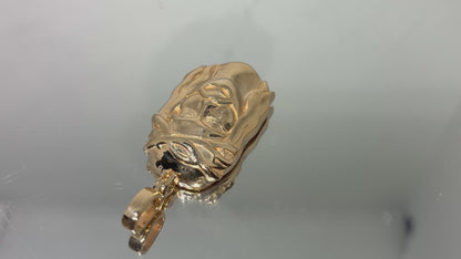 Semi Solid Gold Lazo Jesus Pendant - Designed by Lazo The Jeweller